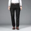 Pantaloni Casual Drapé in Modal da Uomo Pantaloni Elasticizzati Business Casual Vita Alta Pantaloni Larghi Abbigliamento da Uomo
