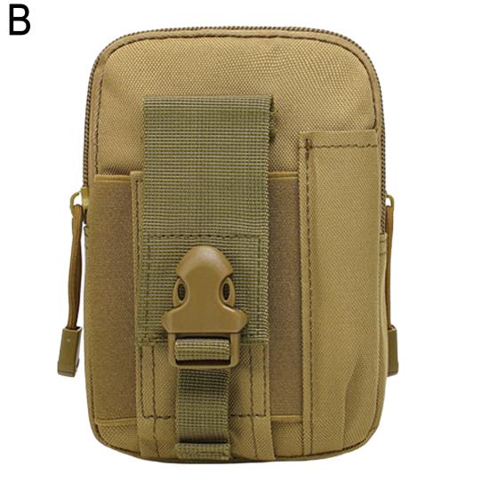 Tactical Molle Pouch Universal EDC Waist Bag with Cell Phone Holster Outdoor