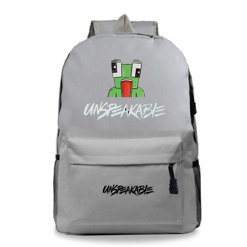 Unspeakable Backpack With Large Capacity For Boys And Girls