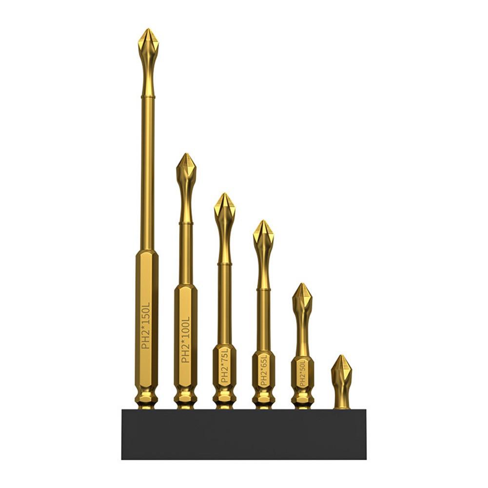 

Набор из 6 отверток, крестовых сверл, высокопрочных отверточных бит