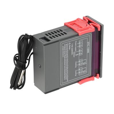 Digital Thermostat,   1000 Temp Sensor Electric Centigrade Control   LED Electric Thermostat for Incubator Brooder Refrigerator Fermenter Gree