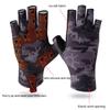 Half Finger Fishing Gloves Anti-Sting Workout Gloves Wear-Resistant Anti-Cutting Breathable Non-Slip Outdoor Fishing Accessories