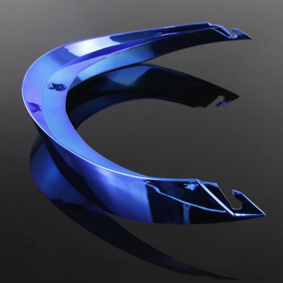 Náhradní spoiler na přilbu Premium Anti-wind náhradní motocyklová přilba Big Tail Wing