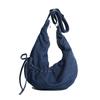 Vintage Versatile Denim Shoulder Hobos Bags for Women Large Capacity Simple Ladies Crossbody Bag College Student Handbags Tote