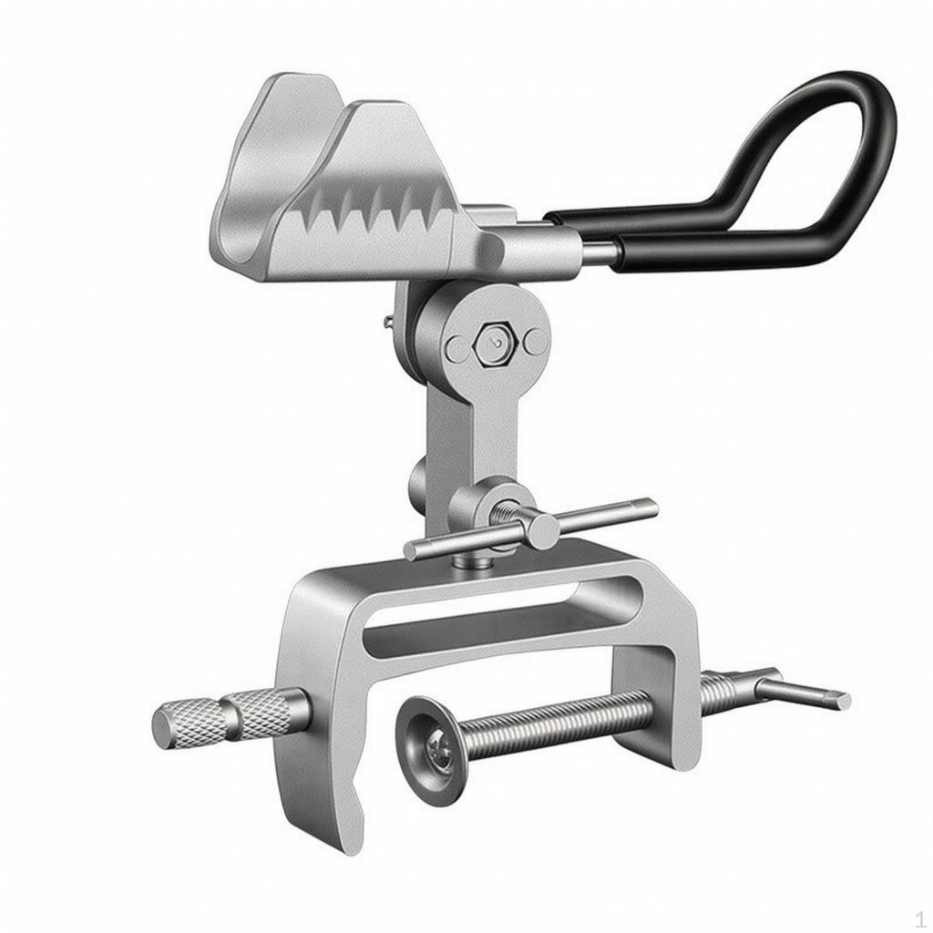 Easy to Install Boat Fishing Rod Holder with Clamp Mount