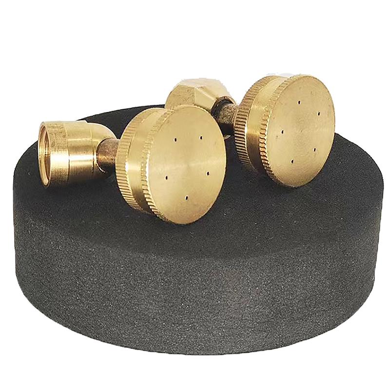 1 st Trädgårdsspridare Huvud Justerbar 5 Hål Mässing Spridarmunstycke M14 Finfördelande Spray Slangkoppling Jordbruksbevattning