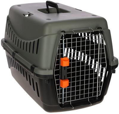 Transportín - - Eco - Gris/verde - 58 × 38 × 38 cm