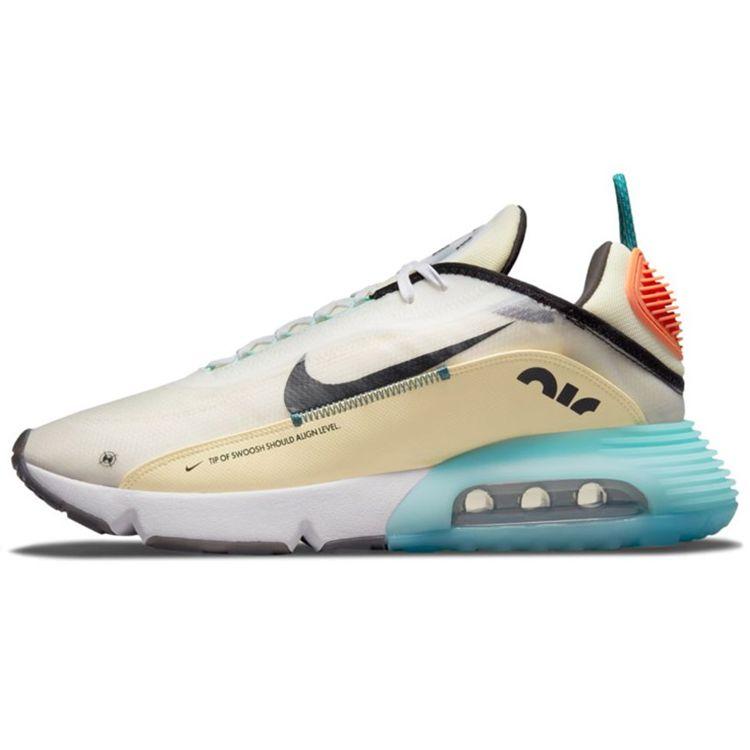 Nike Air Max 2090 Retro Sports Comfortable Breathable Low-Top Air Cushion Running Shoes Men sneaker White Blue Orange DM0971-107