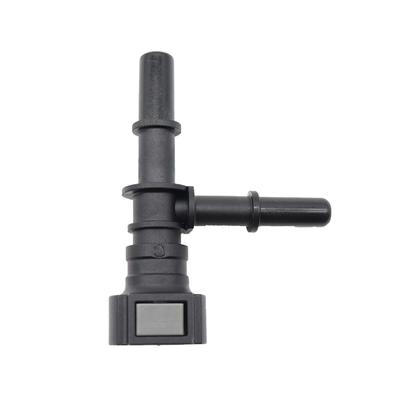 9.49 T-Stück, 1 Stück Nylon-Schnellkupplungs-Adapter für Auto-Kraftstoffschlauch, Schnellverschluss-Ölleitungsadapter