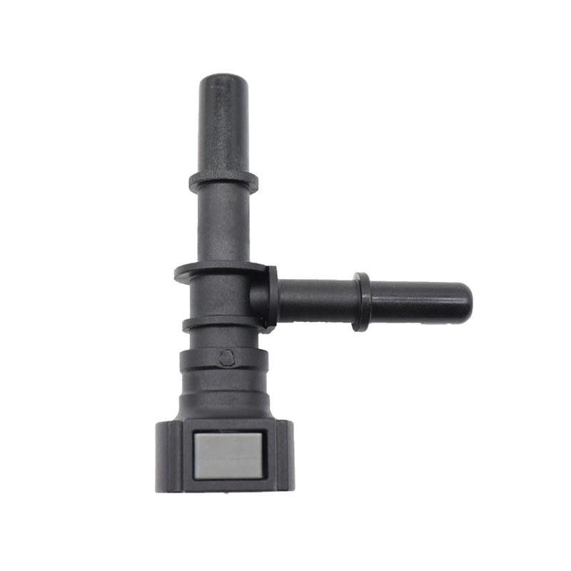 9.49 Tee Connector, 1pc Nylon Quick Plug Converter for Car Fuel Hose, Quick Release Oil Line Adapter