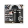 Kakusei Tumbler with Lid, 9cm x 14.4cm, Charcoal, 400ml, Double Vacuum, Heat Insulation, Cold Insulation, Powder Coat, Scratch Resistant cococafe