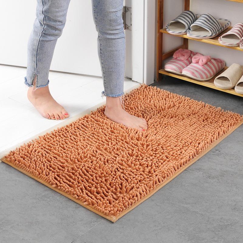 Hot-Selling Chenille Absorbent Anti-Slip Mat for Bedroom, Entrance, Bathroom & Bathtub