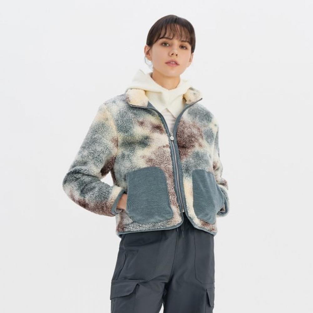 Huit Crop Marble Boafer Jumper Htwjp3l08t