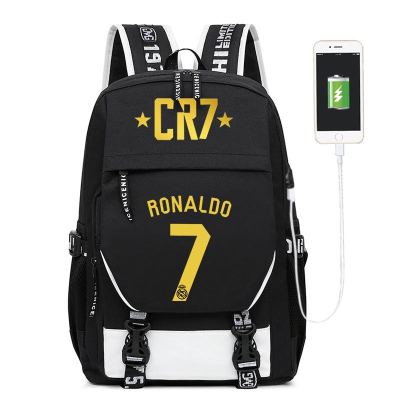 3-delige Schoolrugzakset voor Studenten Grote Capaciteit Oxford Stof Schooltas met Schouderband en Etui 45x30x15cm