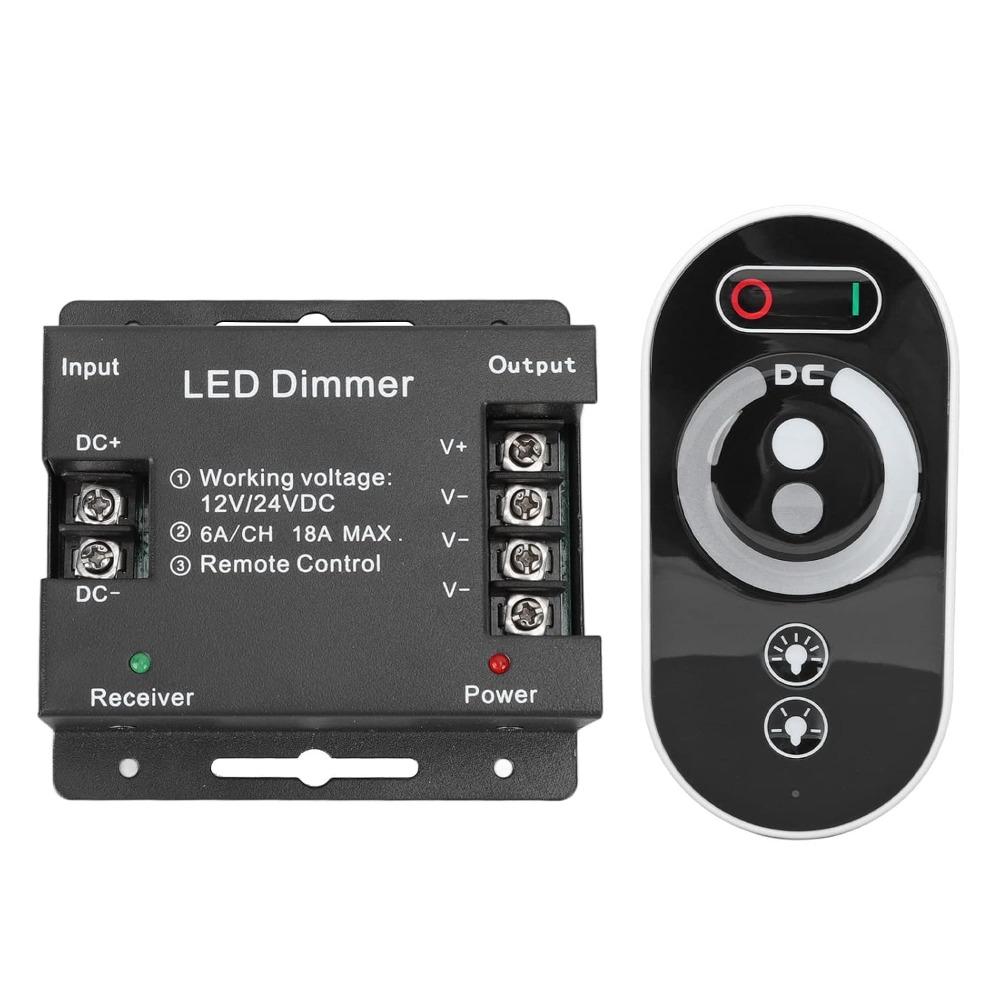 Aluminum Alloy Touch Remote Controller Constant Voltage CCT LED Controller Indoor Decoration