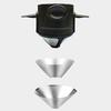 Foldable Coffee Filter Stainless Steel-Drip Coffee Tea-Holder Reusable Paperless-Pour over Coffee-Dripper Easy To Clean