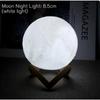 LED Moon Light Galaxy Projector, DIY Starry Night Light for Bedroom Decor and Birthday Gifts