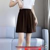 Women's High Waist Ice Silk A-line Shorts - Versatile Summer Capris for Petite Sizes
