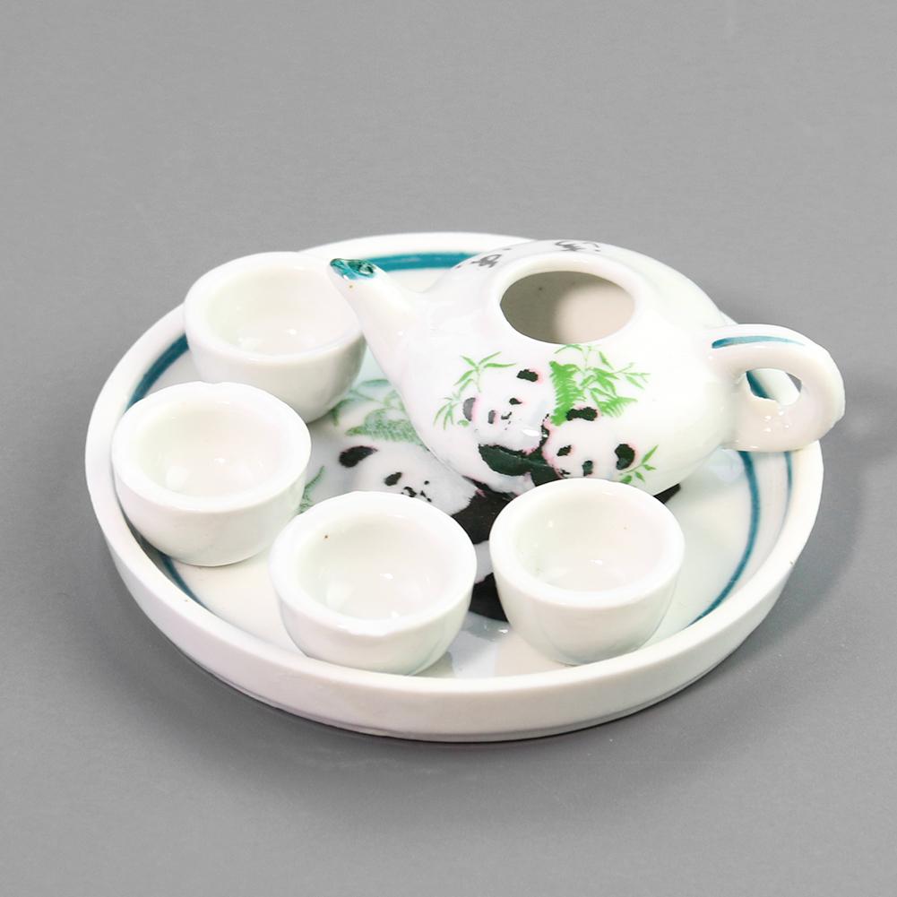 

Чайный сервиз с китайским рисунком, керамическая поделка, детская игрушка, туристические сувениры, аксессуары для дома, украшение для домашнего стола, фигурка