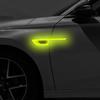 Reflective Carbon Fiber Anti-Collision Car Stickers for Handles, Door Bowl, and Mirrors