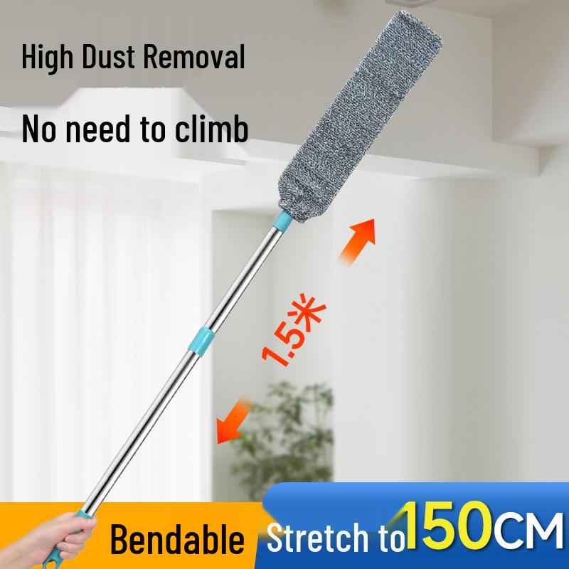 Einziehbares Haushaltsstaub-Reinigungswerkzeug - Verlängerter Spaltstaubwedel für Bettunterseiten