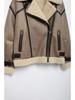Autumn European & American Women's Tie-Hem Double-Sided Jacket Coat