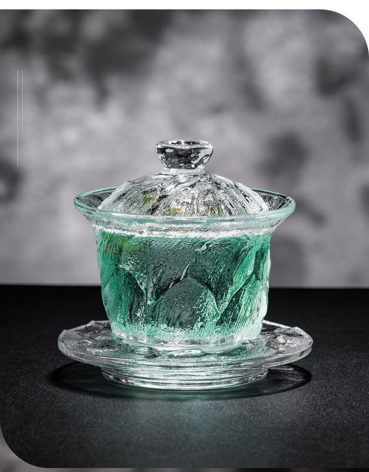 

Creative Cocktail Glasses Cups With Lid Japanese Style Kung Fu Glass Tea Cup Cold Brew Wine Glass Set Bar Kitchen Tools 200ml
