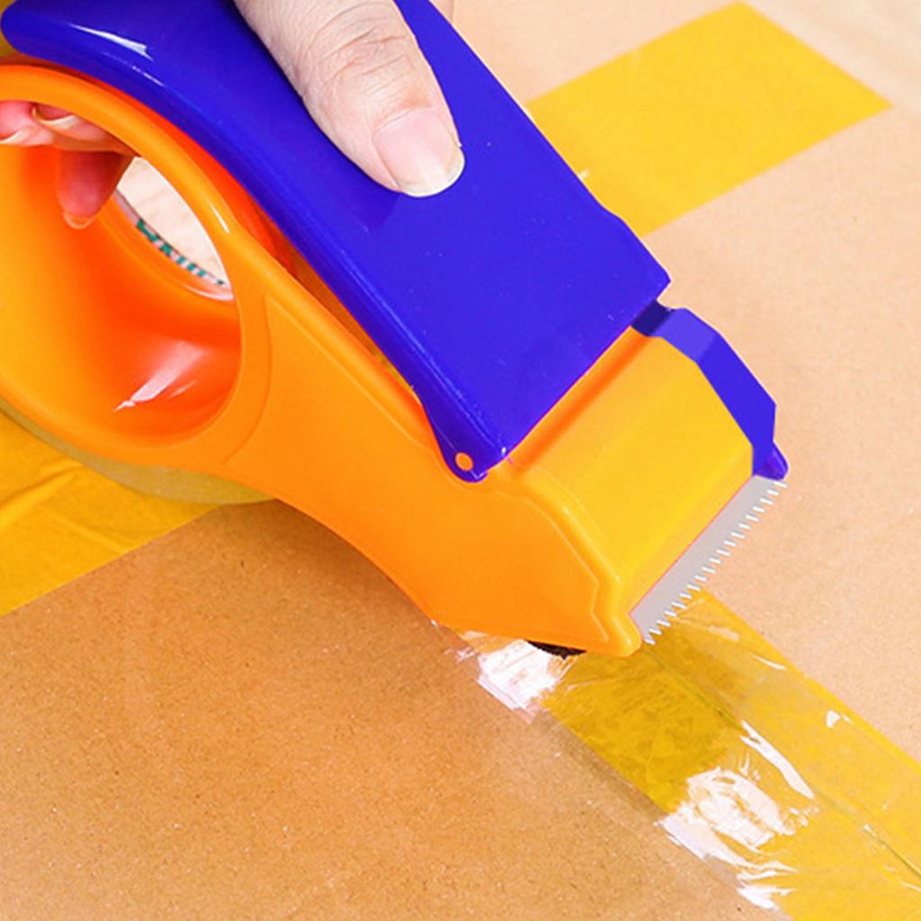 Size Packing Tape Dispenser, Lightweight and   Handheld Tape Cutter for Sealing Boxes and Packaging