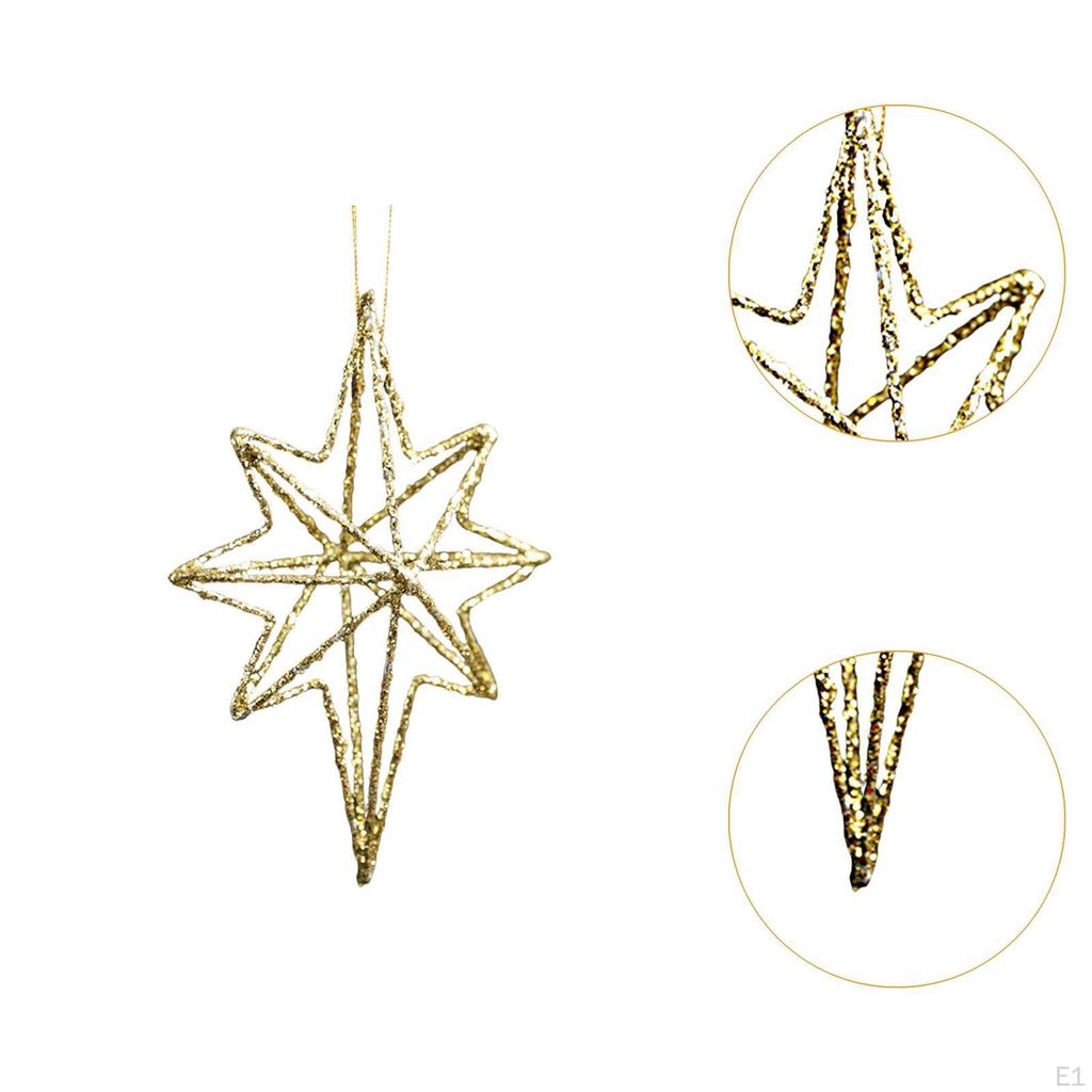 Julpynt Berlock Hänge Kreativ Julgransdekor Dekoration för Restaurang Fest