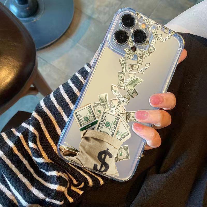 Lots Of Money Phone Case for iPhone 17 Air 16 15 14 13 12 11 Pro Max Plus Mini 8 7 Soft Transparent Cover Fundas Accessory