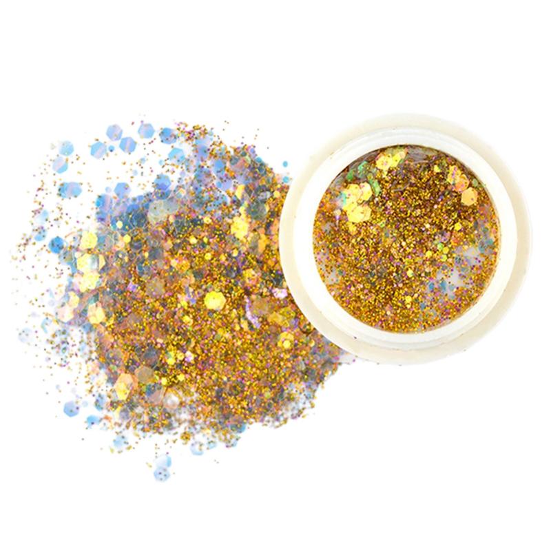 Diy Epoxy Resin Material Fairy Pupil Sequins Eye Makeup Sequins Color Powder Bright Gradient Pigment Manicure Crafts