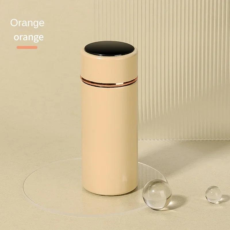 280ML Smart Thermos Water Bottle Intelligent Temperature Display Stainless Steel Vacuum Flasks Thermoses with Filter Tee Cup