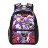 Kagome Higurashi Sesshomaru Red Moon Inuyasha Anime Backpack Student Boys Girls BookBag School Bag Shoulder Bags for Men Women