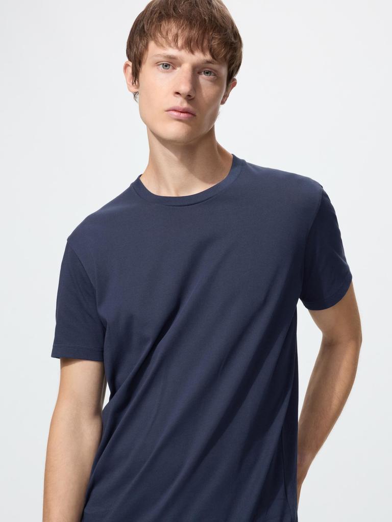 Uniqlo Japan Dry Color Crew Neck T shirT  shorT Sleeve 