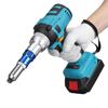 110V/220V 2.4-4.8mm 88VF 1000NM Cordless Electric Rivet Rivet Nut Drill Insert Nut Pull Riveting Tool