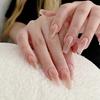 "Huanhuan Nude Ganlu Temple Water-Inspired Versatile Nail Set"