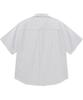 COVERNAT C Logo Oxford Stripe Half Shirt Grey