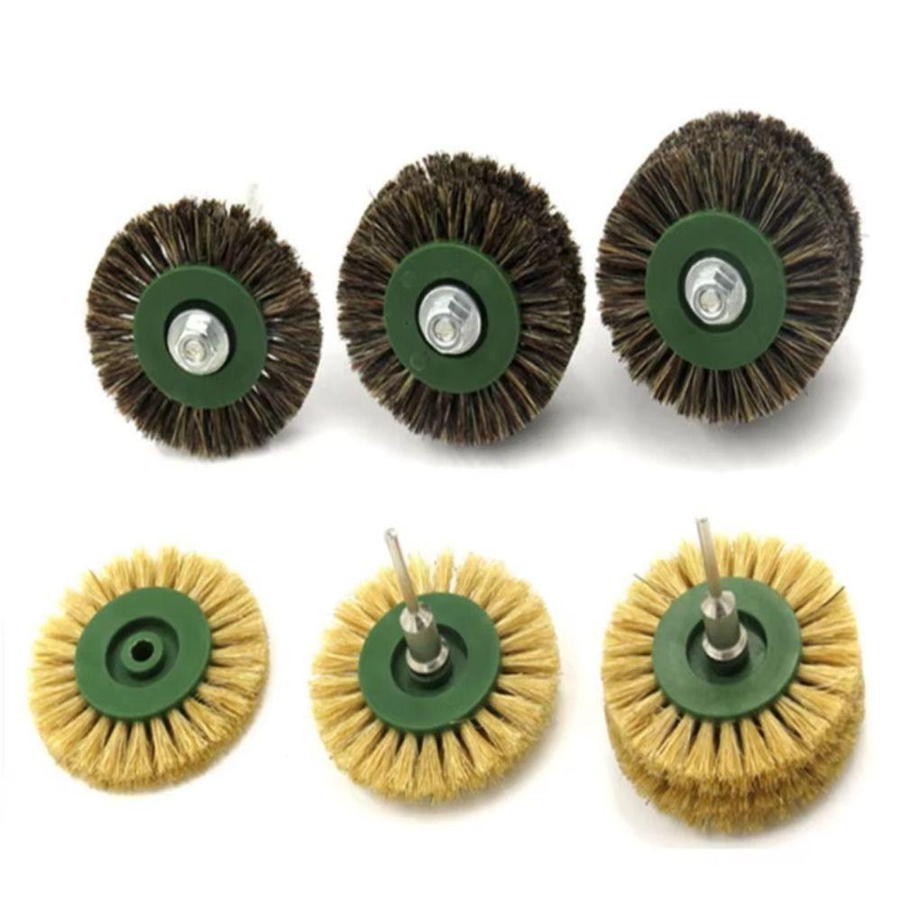 Thickened Circle Brush Bristle Brush Head Bristle Brush Quick Glue Removal