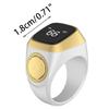for Smart Counter Ring with Tasbih Beads 40mAh Battery Supports Android 5./iOS 1
