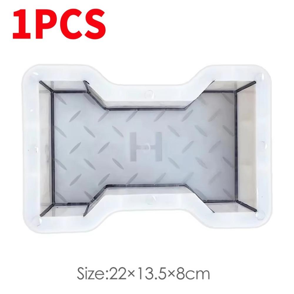 

1Pcs H Shape Stepping Stone Paver 22x13.5cm Walkway Brick Mold For Lawn Patio Yard Garden