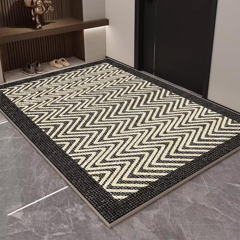 Medieval Style Entry Door Floor Mat, Non-Slip, Advanced Sense, Dirt-Resistant And Easy To Take Care Of, Can Be Cut, Entrance Foot Pad, Door Carpet