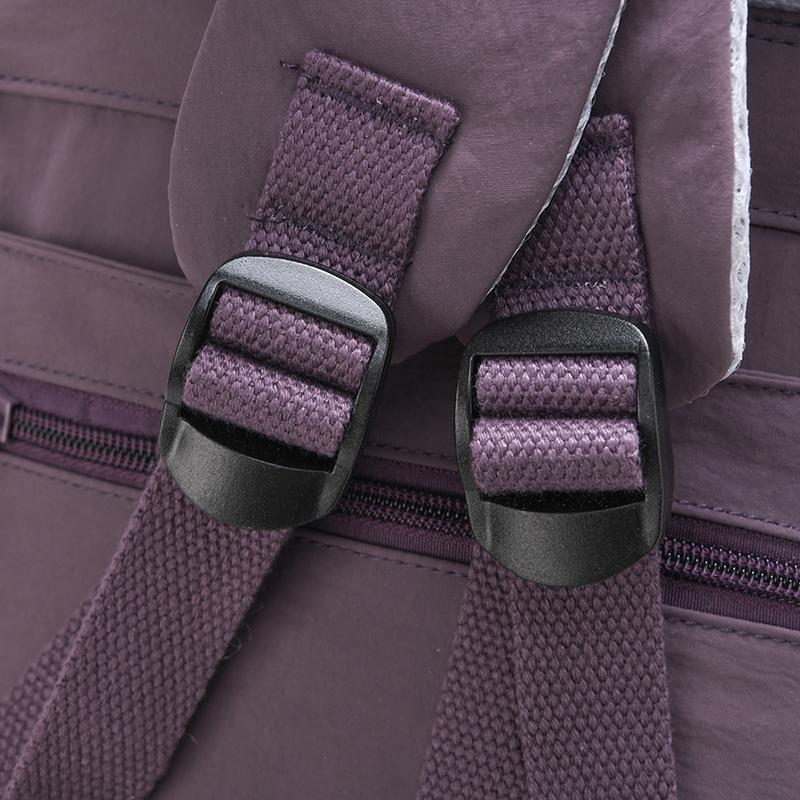 Water Resistant Nylon Backpack for Women and Students with Multiple Pockets for Daily Commute School