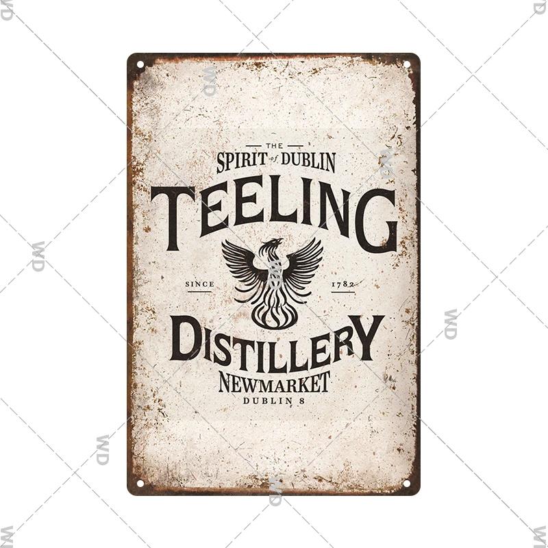 Whisky Marke Metall Vintage Blechschild Metallschild Dekorative Wandplakette Werbeschild Pub Bar Club Man Cave Dekor Wanddeko