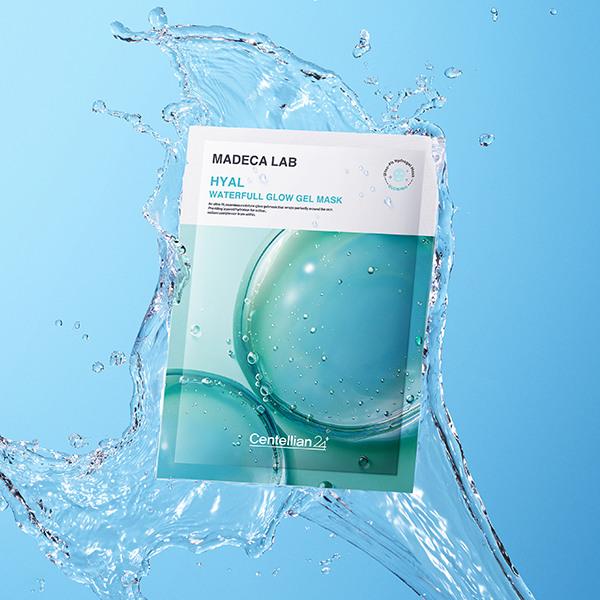 Madeca Lab Hyal Waterful Glow Gel Mask Pack (10 sheets)