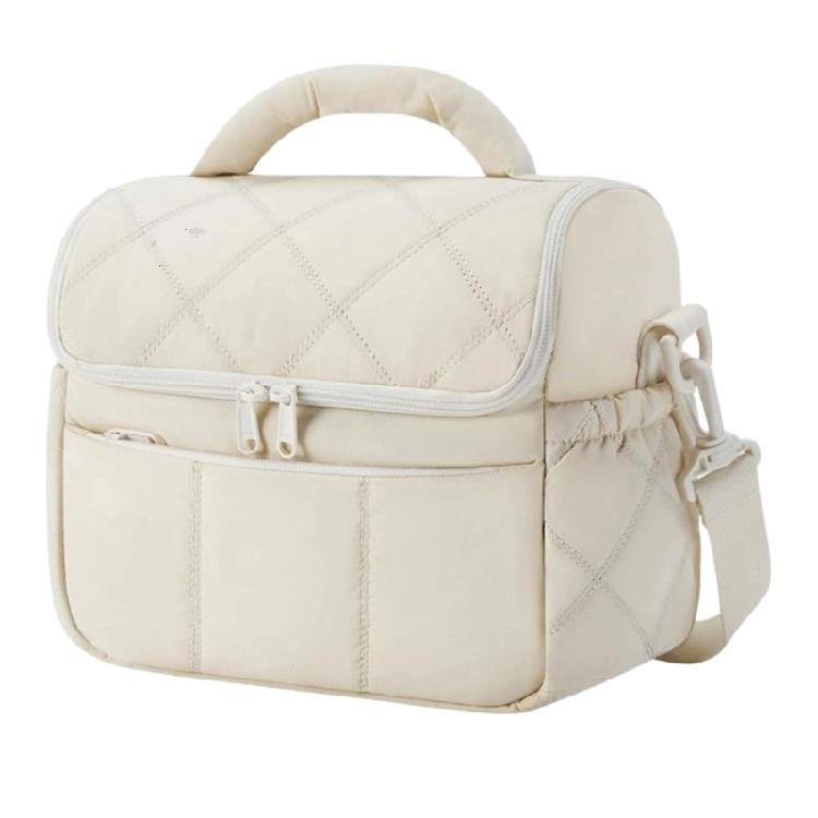 Soft Sided Insulated Food Bag Waterproof Interior Double Carrying Options Practical Tear Resistant Lunch Bag For Adults