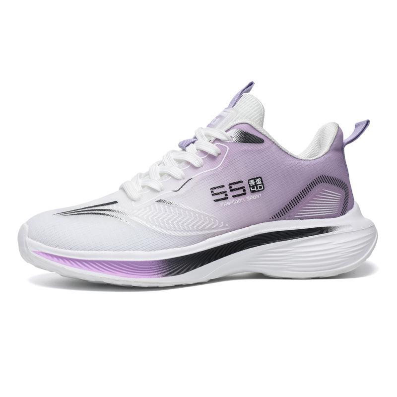 Running Shoes New Breathable Plus Size Competitive Sports Student Couple Sneakers Lightweight Rebound Running Shoes
