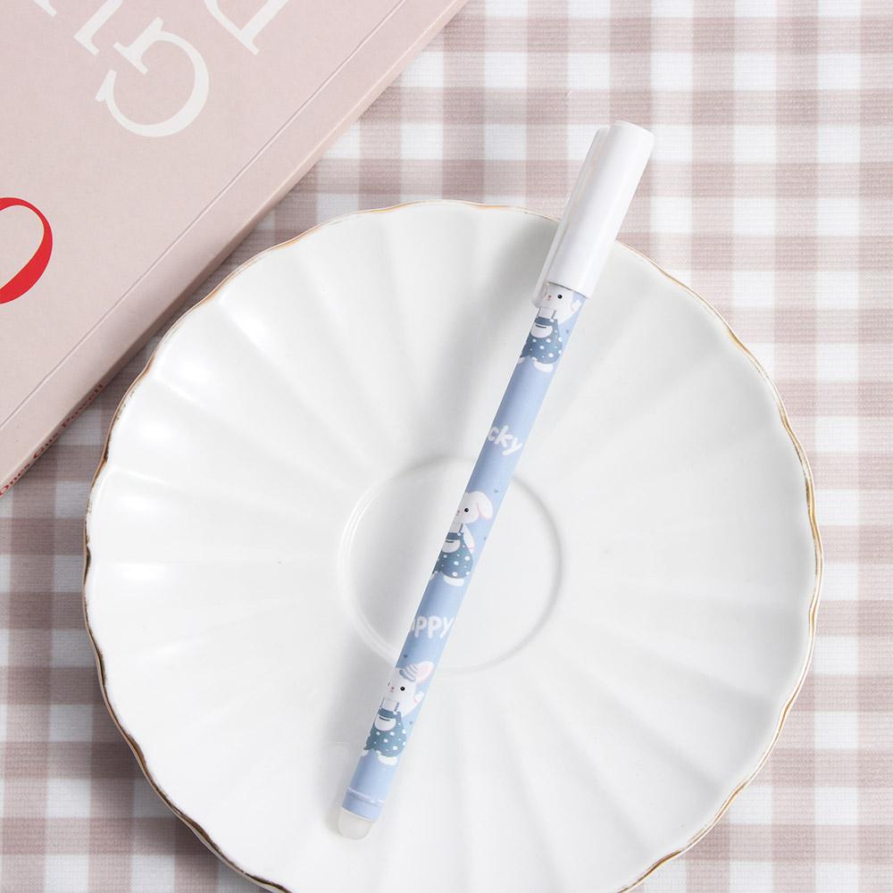 Washable Handle 0.5mm Blue Press Pen Gel Pens Neutral Erasable Pen Student Pen Erasable Pen