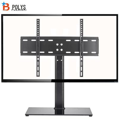 Universal TV Stand with Base Bracket for 32-55 Inch TVs, Punch-Free Tripod Design.