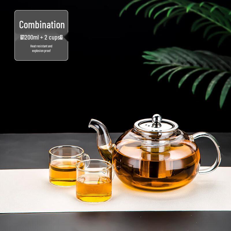 ZISIZ Household Glass Teapot