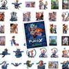 65PCS Rabbit Police Officer Mr. Fox Zootopia 2  Sticker Scrapbook DIY Laptop Guitar Car Bike Skateboard Graffiti Toy